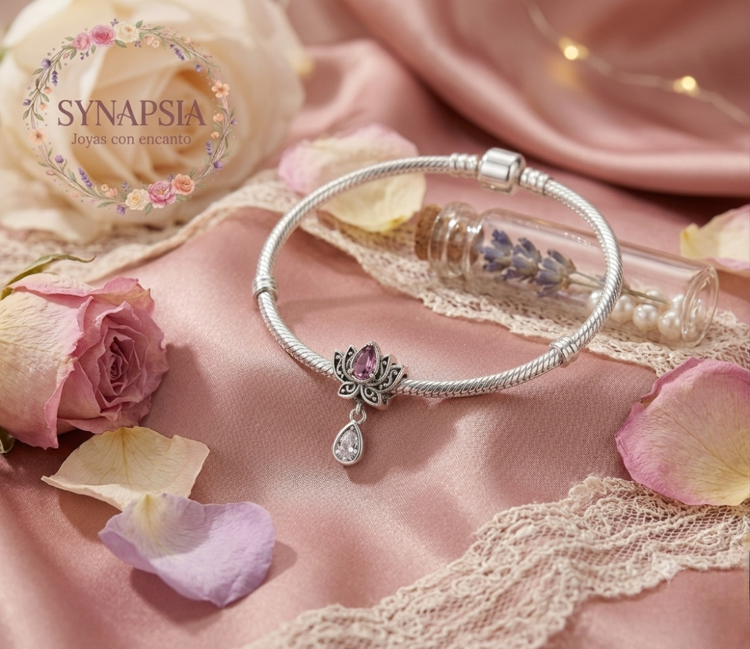 Charm Flor de Loto - Imagen 2