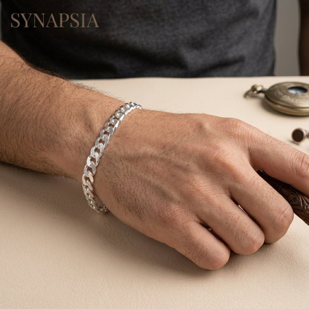 Cadena y pulsera de Eslabón Cubano - Imagen 3