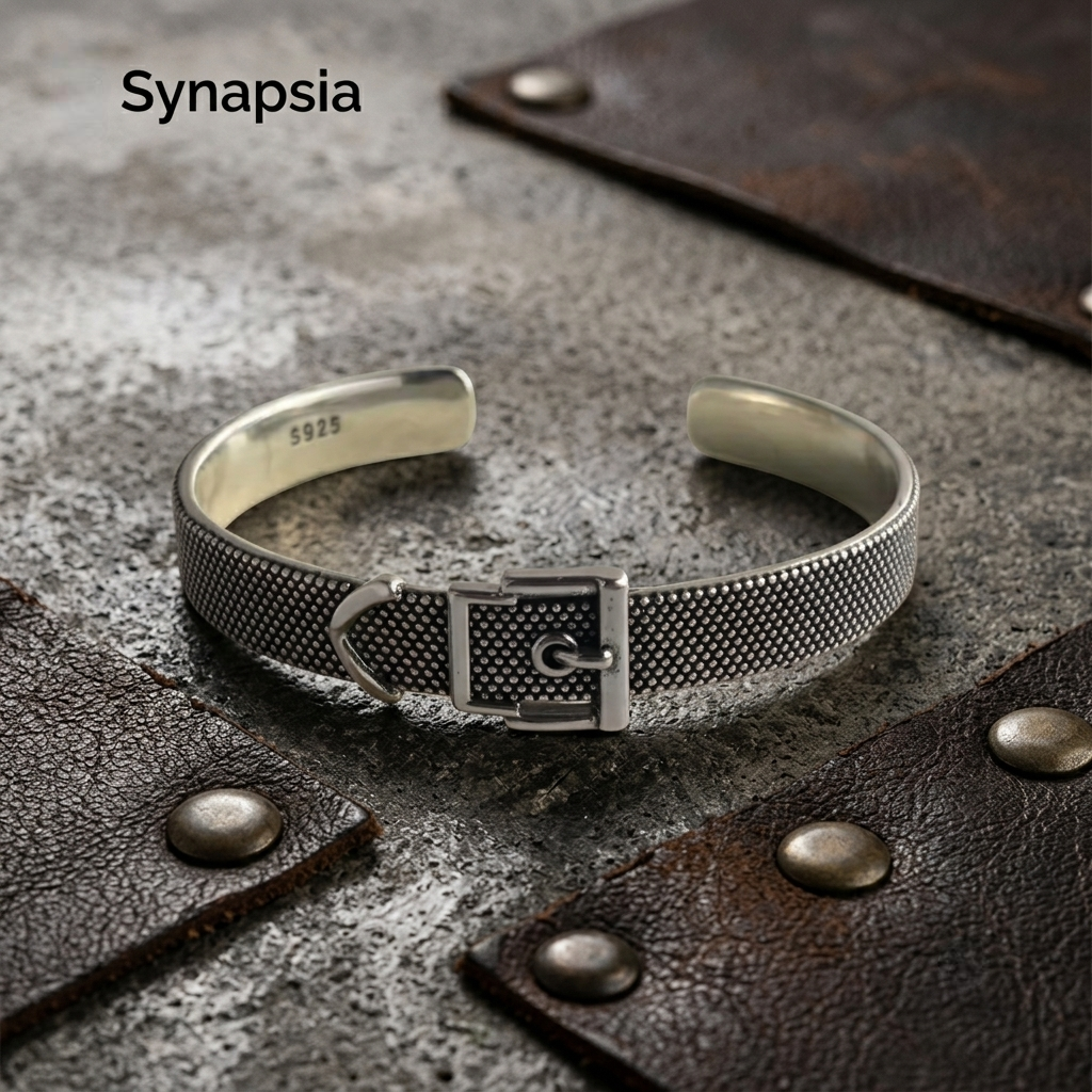 Pulsera de Plata de Ley 925 Ajustable